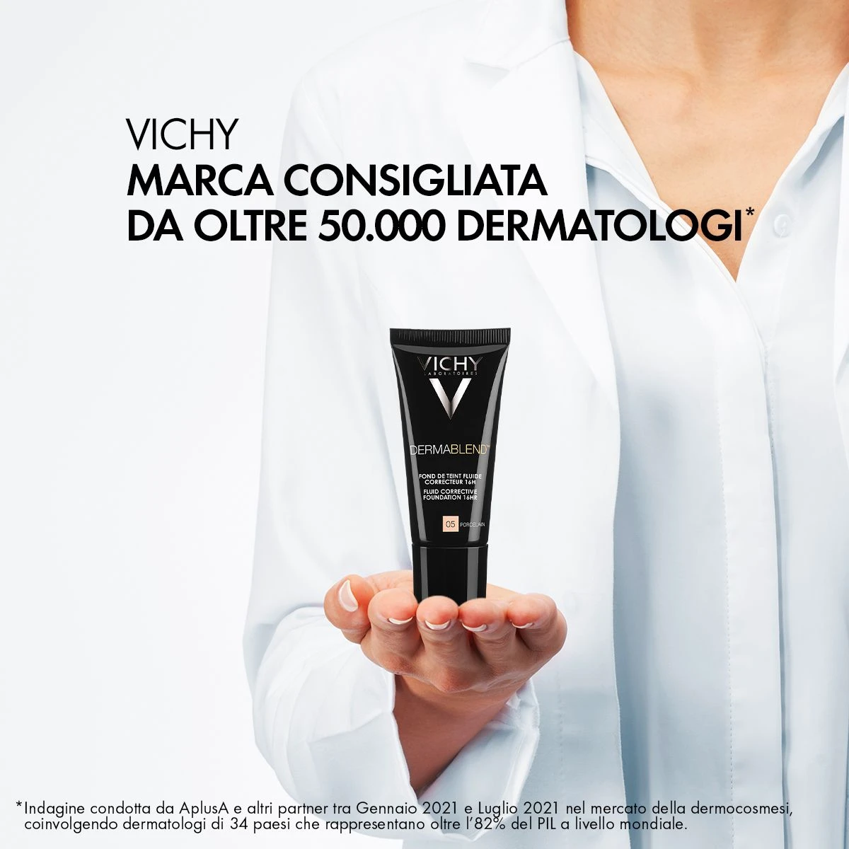 Vichy Dermablend Fondotinta Fluido Coprente Per Pelle Grassa Con Imperfezioni Tonalit? 35 - 30 Ml 9 Vichy Dermablend Fondotinta Fluido Coprente Per Pelle Grassa Con Imperfezioni Tonalit? 35 - 30 Ml - immagine 9