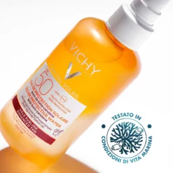 Vichy Capital Soleil Acqua Solare Spray Corpo Per Abbronzatura Intensa 50 SPF 200 Ml 9 Vichy Capital Soleil Acqua Solare Spray Corpo Per Abbronzatura Intensa 50 SPF 200 Ml -Vendite Rougj Group Srl 3337875695152 05