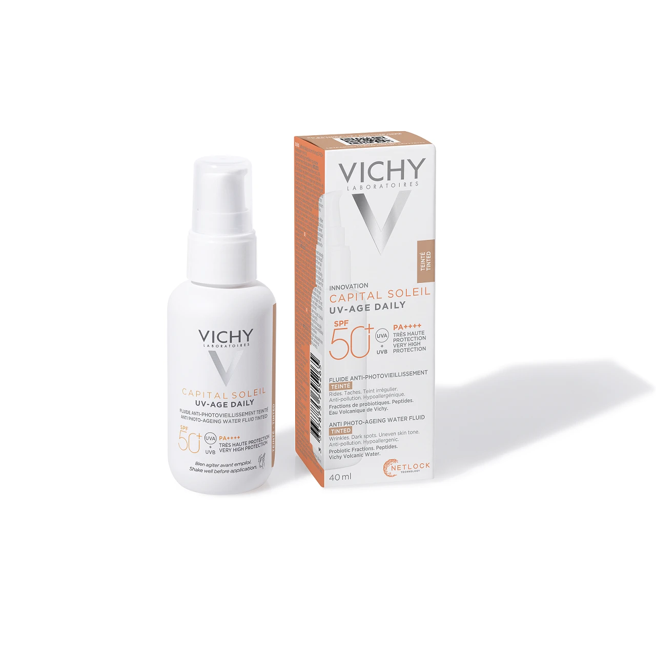 Vichy Capital Soleil Fluido Anti-Fotoinvecchiamento Colorato 50+SPF 40 Ml 1 Vichy Capital Soleil Fluido Anti-Fotoinvecchiamento Colorato 50+SPF 40 Ml