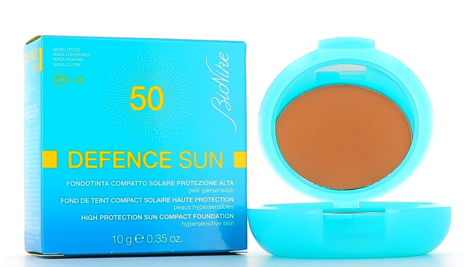 BIONIKE DEFENCE SUN Fondotinta Compatto Solare SPF50 Bronzo N2 1 BIONIKE DEFENCE SUN Fondotinta Compatto Solare SPF50 Bronzo N2