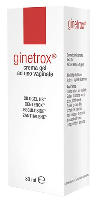 GINETROX CREMA VAGINALE 30ML 1 GINETROX CREMA VAGINALE 30ML