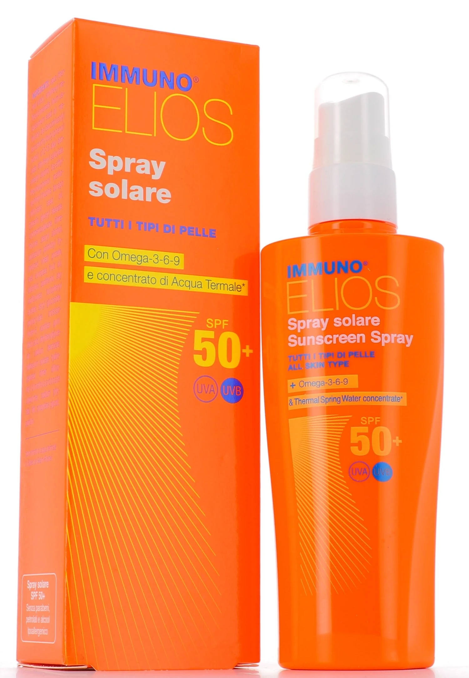 Morgan Srl IMMUNO ELIOS SPRAY SOLARE SPF50+ 200ML 1 Morgan Srl IMMUNO ELIOS SPRAY SOLARE SPF50+ 200ML