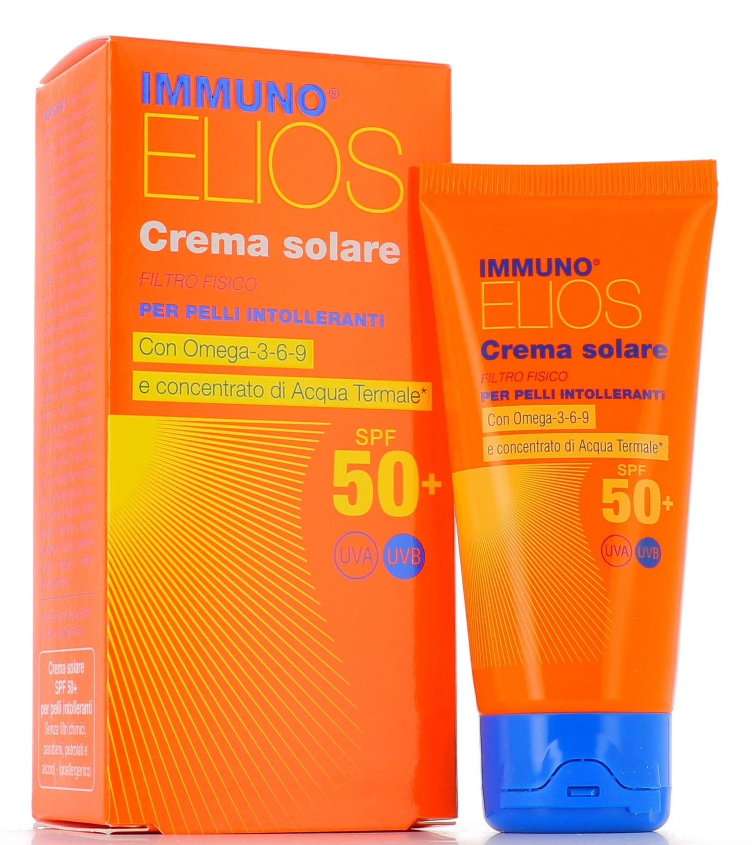 Morgan Srl IMMUNO ELIOS CREMA SOLARE PELLI INTOLLERANTI SPF50+ 50ML 1 Morgan Srl IMMUNO ELIOS CREMA SOLARE PELLI INTOLLERANTI SPF50+ 50ML