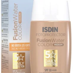 Isdin Srl ISDIN FOTOPROTECTOR FUSIONWATER COLOR MEDIUM SPF50 50ML