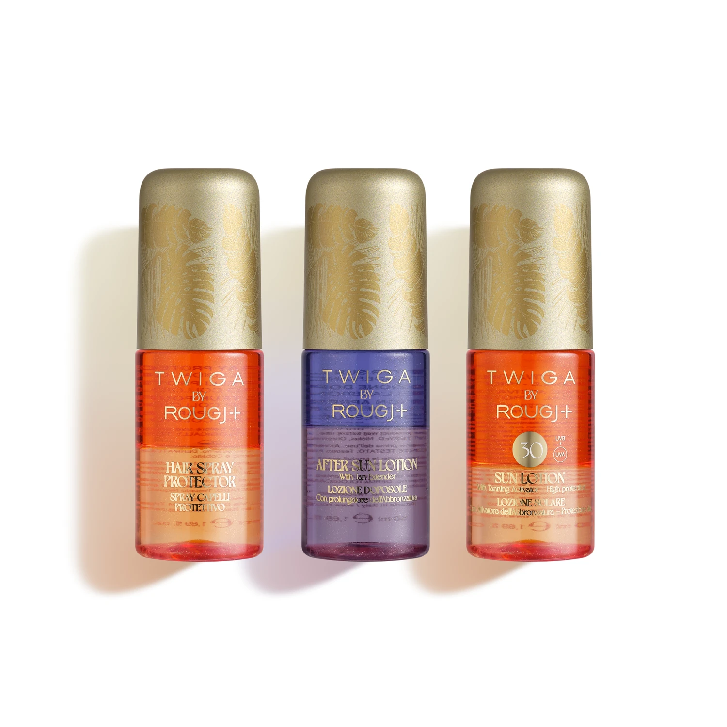Rougj Group Srl Rougj Twiga Set Con Solare Spf 30 + Spray Capelli + Lozione Doposole 3x50ml 1 Rougj Group Srl Rougj Twiga Set Con Solare Spf 30 + Spray Capelli + Lozione Doposole 3x50ml