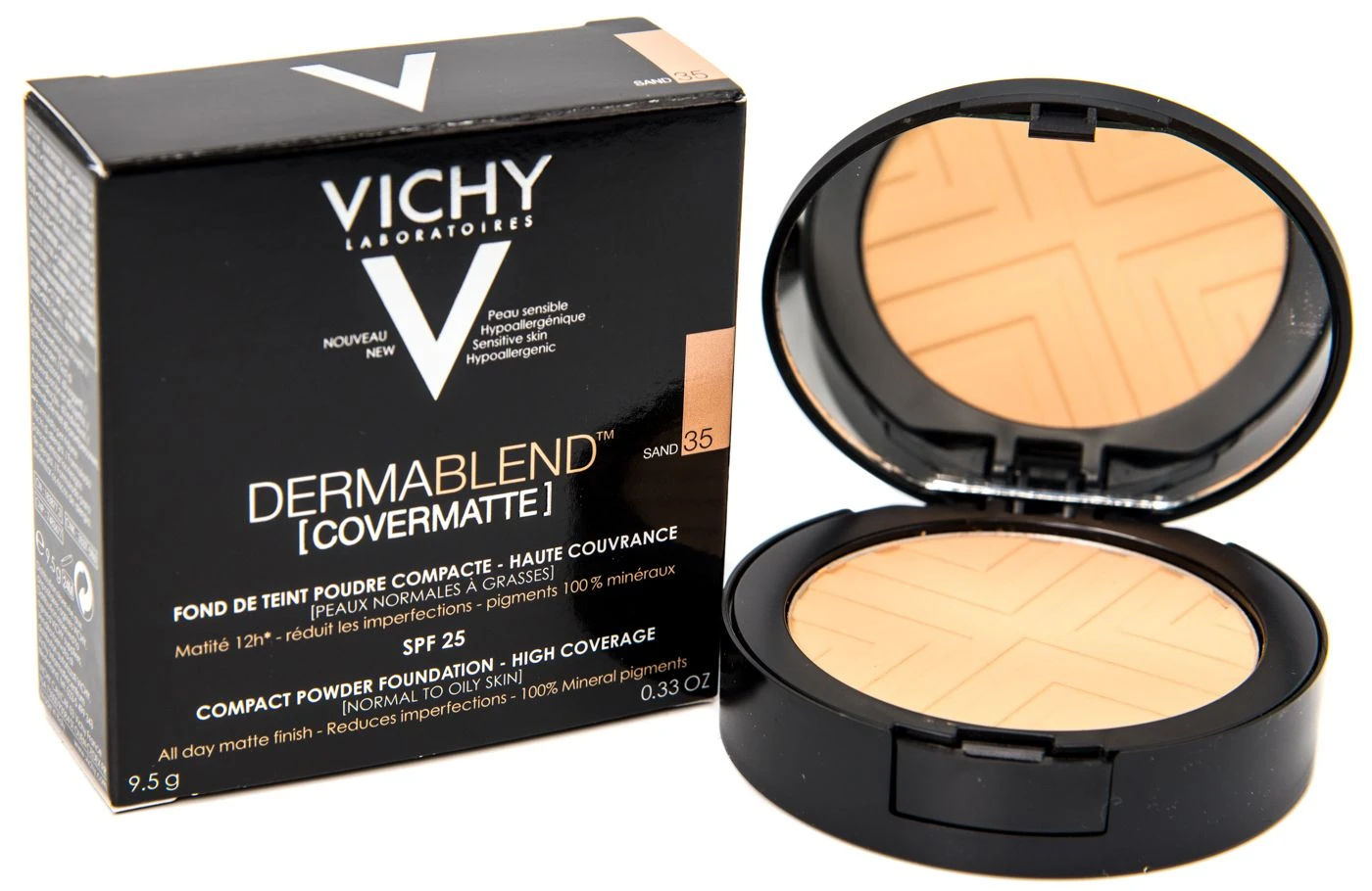 Vichy Dermablend Fondotinta Coprente Minerale In Polvere Compatto Tonalita' 35 10 G 1 Vichy Dermablend Fondotinta Coprente Minerale In Polvere Compatto Tonalita' 35 10 G