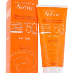 AVENE EAU THERMALE LATTE SOLARE SPF50+ 100ML