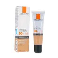 La Roche Posay Anthelios Crema Viso Fondotinta Con Protezione Solare Molto Alta SPF50+ Filtro 100% Minerale 50+SPF 30 Ml