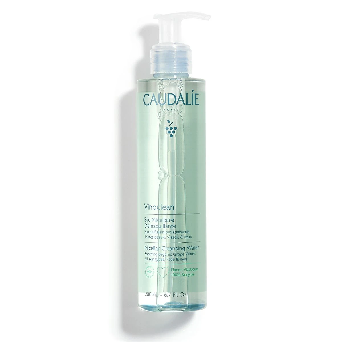 Caudalie Italia Srl CAUDALIE VINOCLEAN ACQUA MICELLARE STRUCCANTE 200ML 1 Caudalie Italia Srl CAUDALIE VINOCLEAN ACQUA MICELLARE STRUCCANTE 200ML