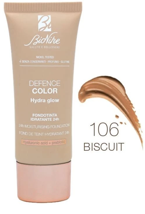 BIONIKE DEFENCE COLOR FONDOTINTA IDRATANTE 24H 101 BISCUIT 30ML 1 BIONIKE DEFENCE COLOR FONDOTINTA IDRATANTE 24H 101 BISCUIT 30ML