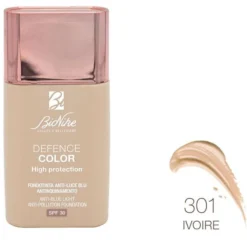 BIONIKE DEFENCE COLOR FONDOTINTA ANTI-LUCE BLU 301 IVOIRE 30ML