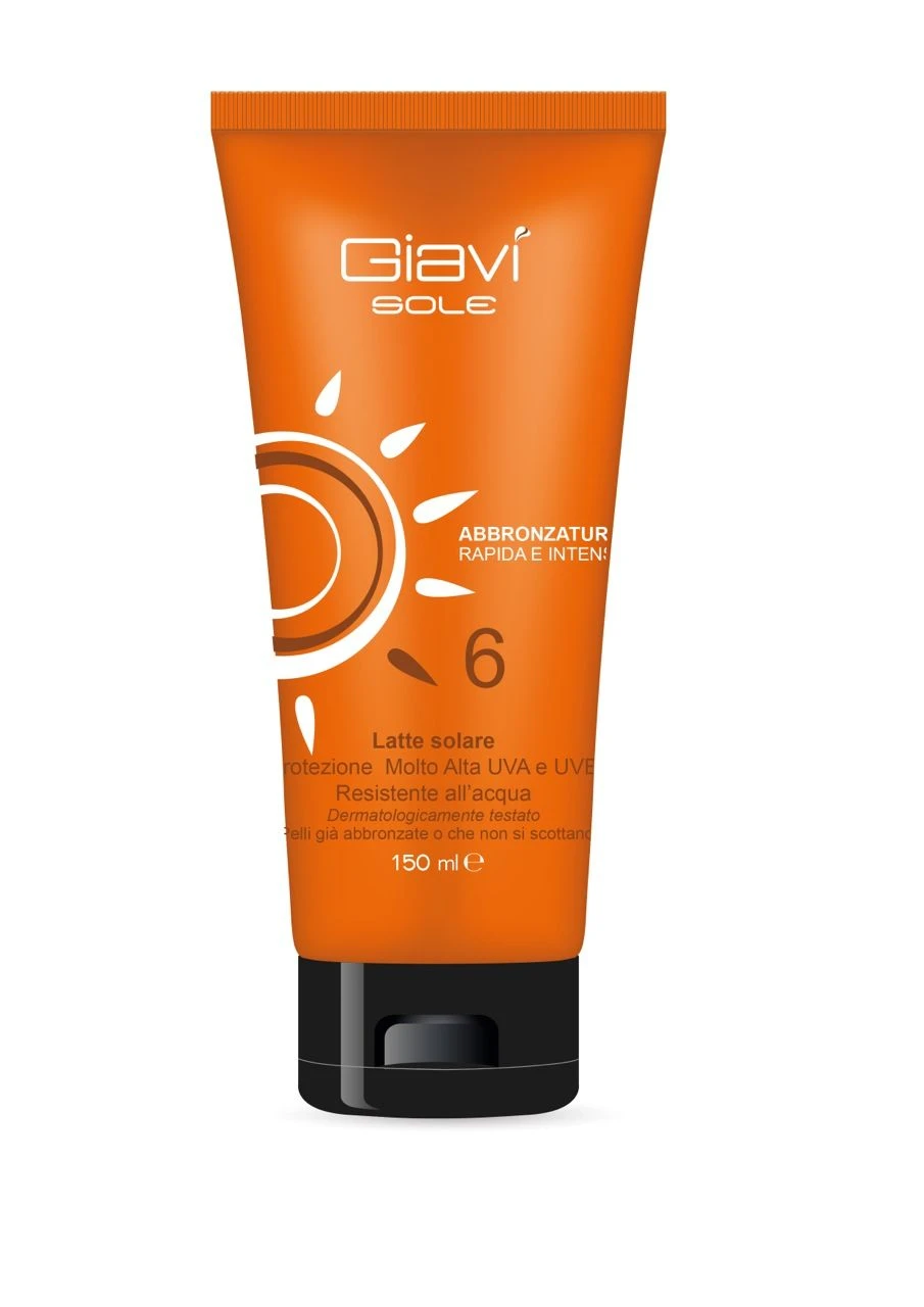 GIAVI Sole Latte Corpo SPF6 150ml 1 GIAVI Sole Latte Corpo SPF6 150ml